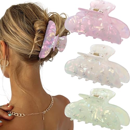 Pinces à cheveux haut de gamme HAIMEIKANG en acrylique et strass brillants