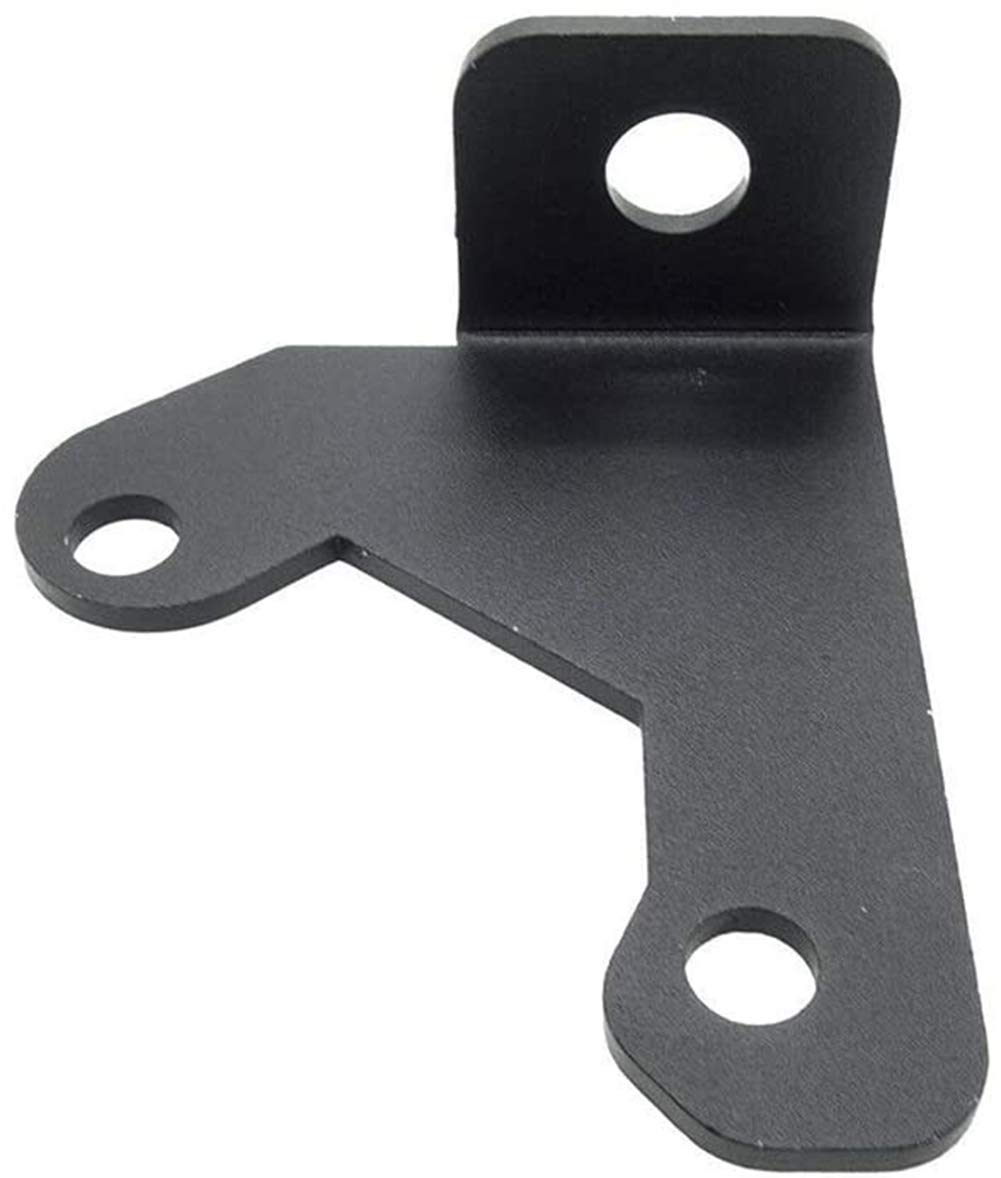 DELFINO Antenna Mount, Wrangler Spare Tire Carrier Aluminum Alloy Antenna Mountt Wear Resistant Anti Corrosion Spare Tire for Jeep Wrangler Unlimited Rubicon Sahara JK 2/4 Door, Black