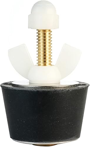 Lamprey Hardware #8 Invierno Plug Blow Thru con válvula Schrader para tubo de 1.5 pulgadas - LHEP8 (1) Lamprey Hardware #8 Invierno Plug Blow Thru con válvula Schrader para tubo de 1.5 pulgadas - LHEP8 (1)