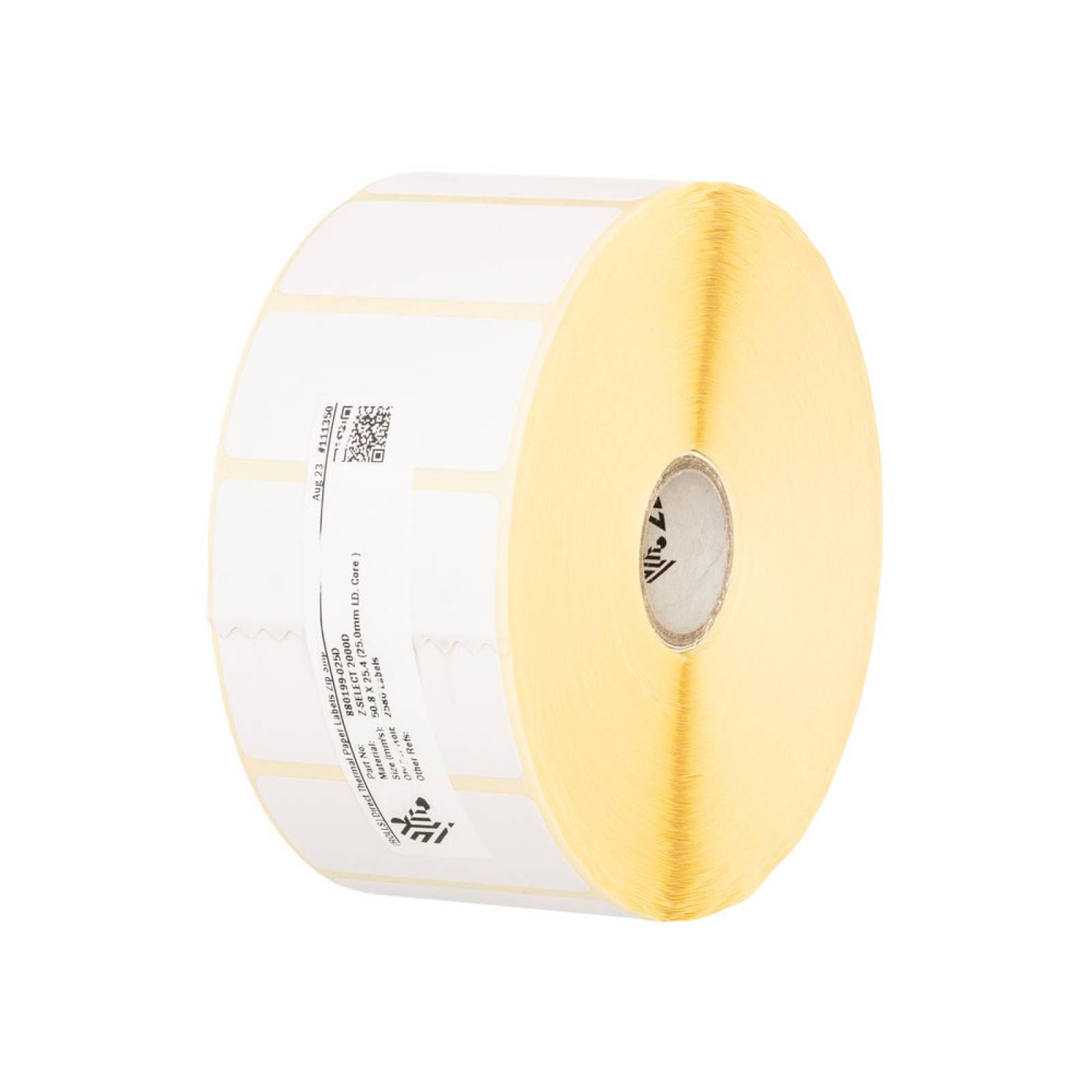Zebra White Z-Select 2000D Self-Adhesive Printer Label