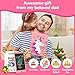 TECJOE LCD Writing Tablet for Girls, Unicorn 11 Inch Drawing Tablets for Girls, Girls Toys Doodle Board, Kids Travel Games Learning Toys Christmas Birthday Gifts for 3 4 5 6 Year Old Toddlers (Pink)