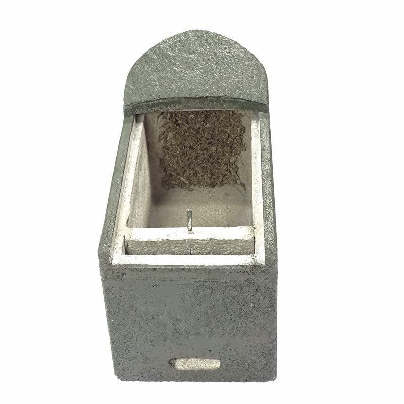 Nistkasten Fledermaushöhle mit Zwei Einschlüpfen 12 mm aus Holzbeton