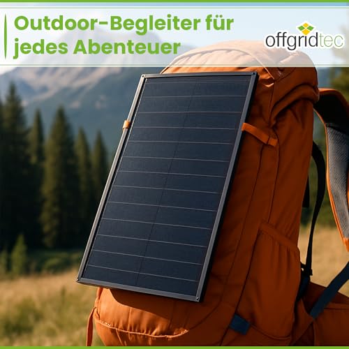 Offgridtec OLP 10W Solarpanel 12V Schindeltechnologie PERC V2
