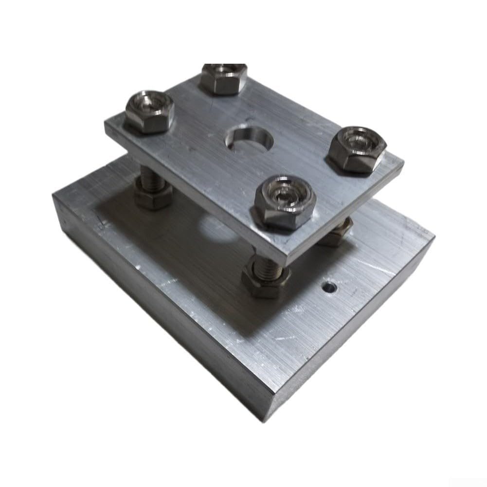 Plaque de presse à chaud aluminium pour machine marquage à chaud