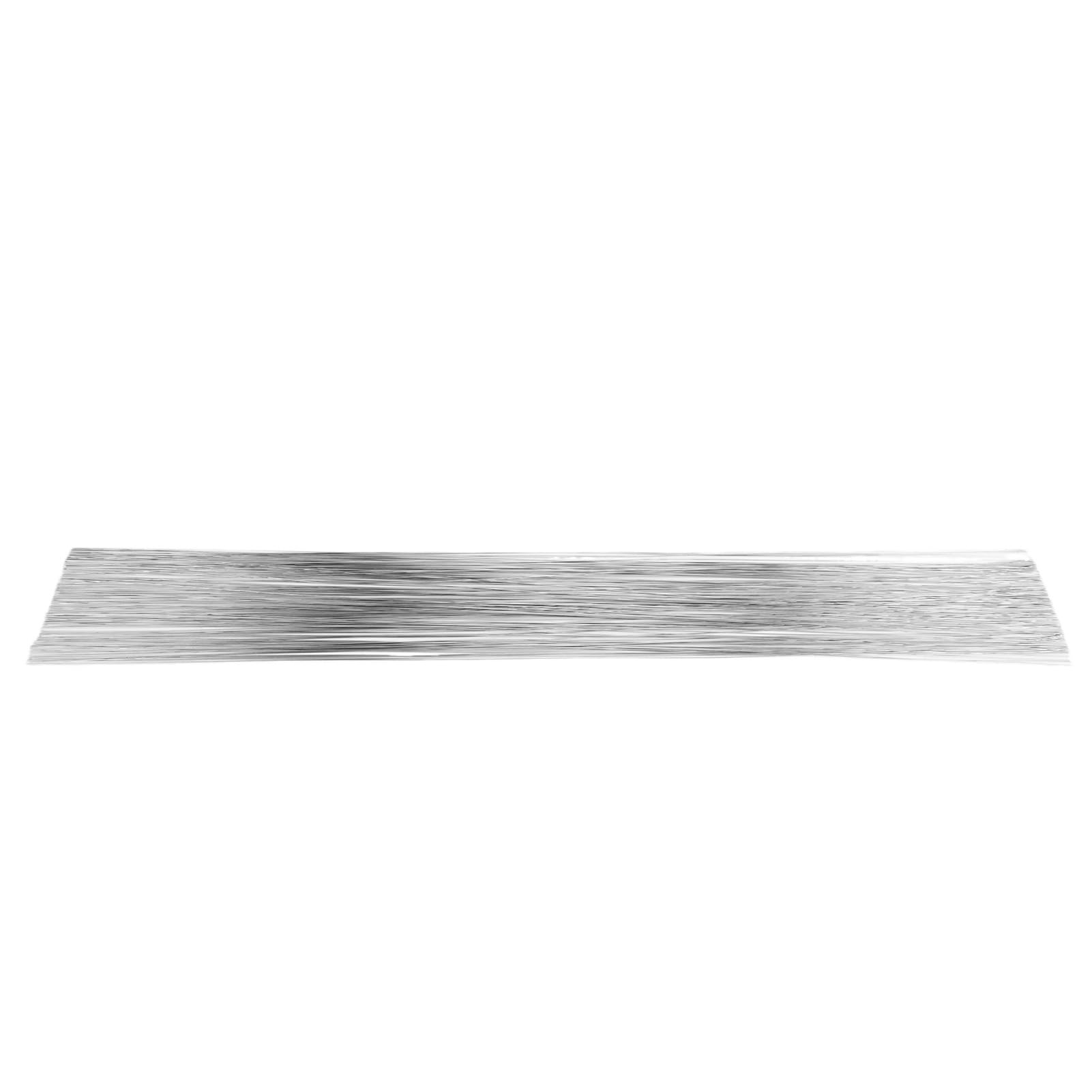 GOWENIC Asta per Saldatura in Acciaio Inossidabile da 1 Mm, Confezione da 100 |Elettrodo Ad di Argon per Cantiere Edile di Officina Agricola