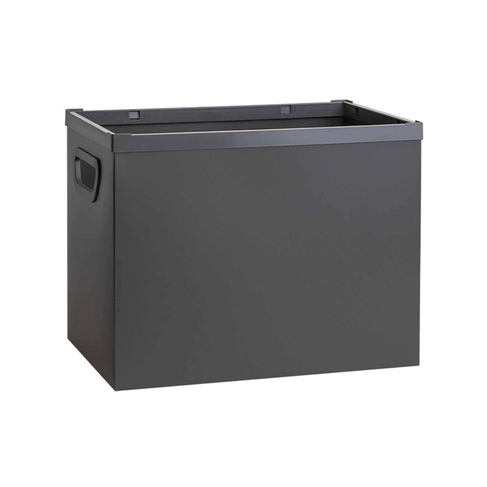 HDOYTXXM Storage and Filing Box with Handle, Foldable File Organiser and for Folder Magazine Book Document Organiser