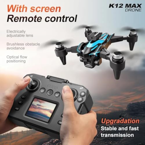 Image of Drones with Camera for Adults 4K, Brushless Motor Drone for Kids Beginners, FPV Foldable RC Drone with 2 Batteries, 45 Mins Long Flight Time, Beyond-Range Loss Alert, 360 Flip for Kids and Adults.