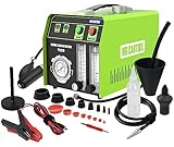 MR CARTOOL T130 Nebelmaschine KFZ Rauchmaschine Lecksuchgerät, 12V Kraftstofflecks Detektor EVAP Rauchmaschine Fahrzeugleitungen Lecksucher Testgerät für Fahrzeug Motorräder