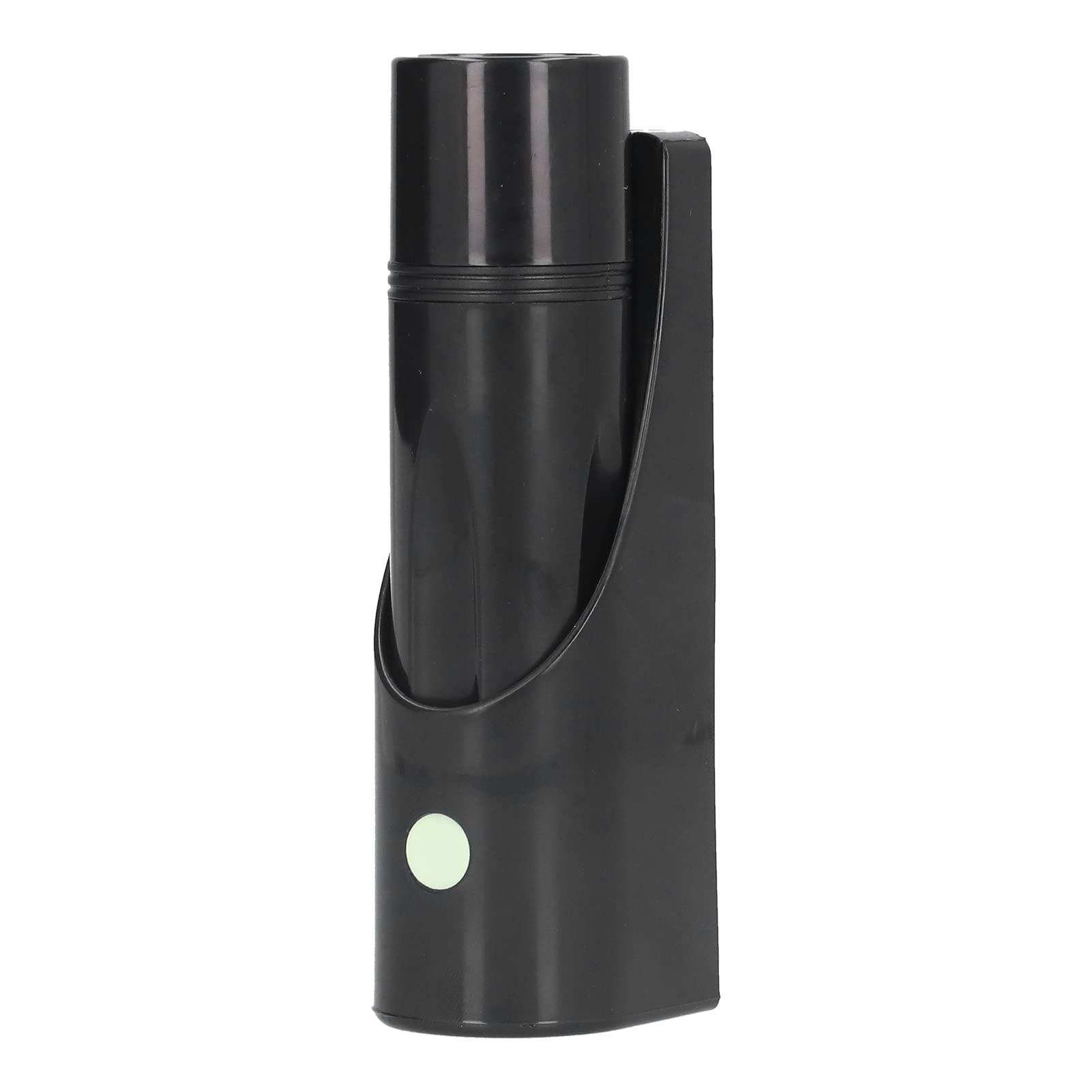 NatudecoFlashlights, Black Wall Mounted Flash Light Handheld LED Flashlight Emergency Light Escape Lighting Torch Camping Accessories for Hiking Outdoor