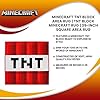Minecraft TNT Block Area Rug | TNT Block Rug | 39-Inch Square Area Rug ...