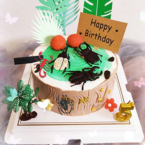 Spider Fondant Molds, Scary Halloween Insect Prank Silicone Molds, Scorpion Ant Cake Decorating Molds (8 Pcs) For Sugar Craft, Chocolate Candy, Marzipan, Polymer Clay, Epoxy Craft Projects #TOP1