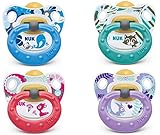 Nuk 2 Beruhigungssauger Happy Kids Latex Motiv nicht wählbar (gr. 3/18-36 Monate)