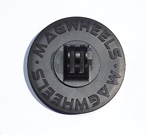 MagWheels Magnetic Camera Mount w/Non-Slip Anti-Scratch Rubber Coating for All GoPro Cameras