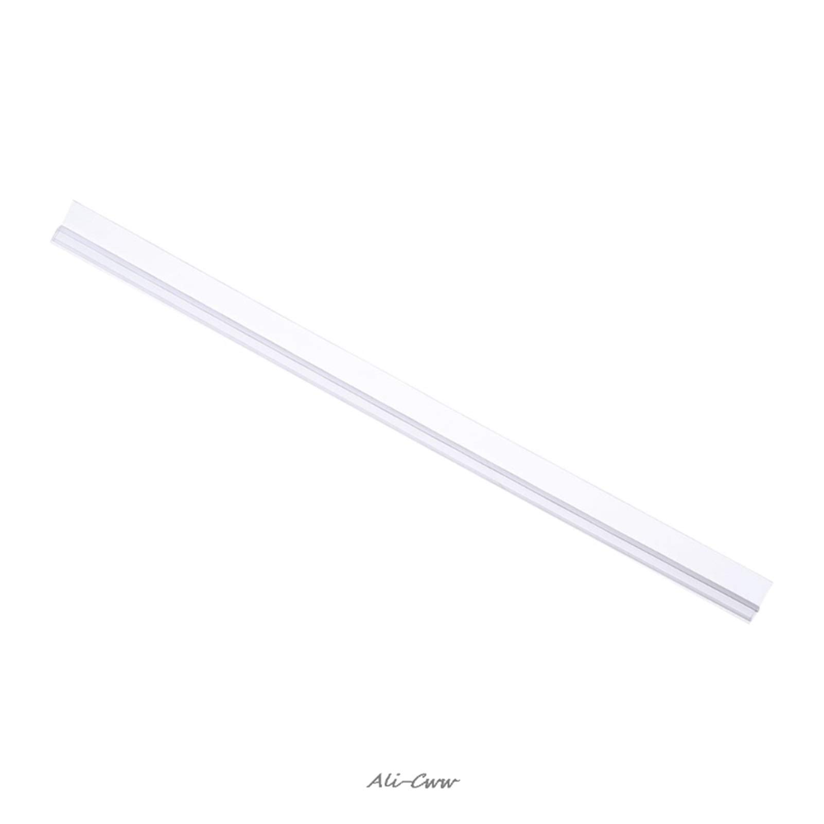 Zkenshan-Weather Stripping Seal 1 Pc PVC Shower Screen Door Seal Strip, Glass Seal Strip for Shower Room or Glass Bottom Windproof, Glass Door Seal Strip Stop Shower Leaks