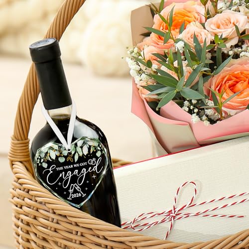 HEXMOZ Engagement Gifts for Couples, Women - Engagement Ornament 2026 - Image 3