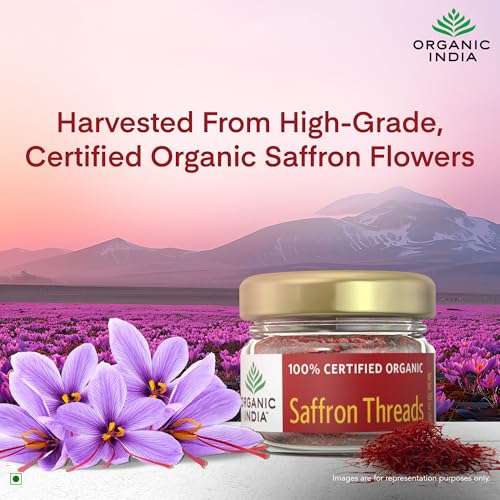 Image of Organic India Saffron Threads, 2 g