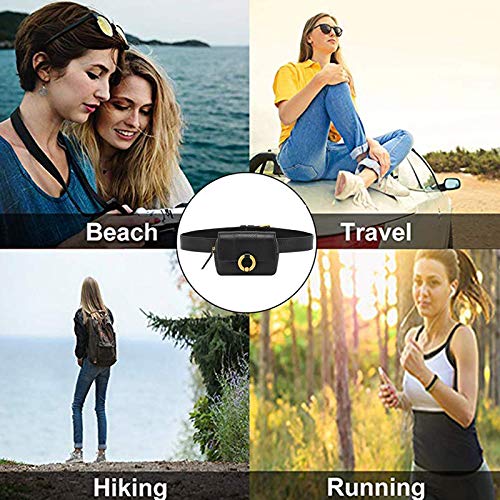 Millya Women PU Leather Python Waist Bag Snakeskin...