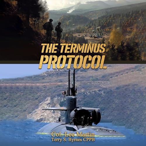 Diseño de la portada del título The Terminus Protocol