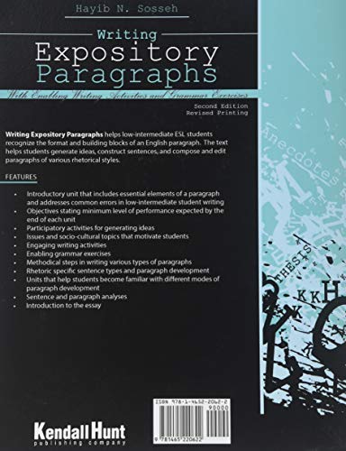 Writing Expository Paragraphs: With Enabling Writing Activities and Grammar Exercises - Image 2