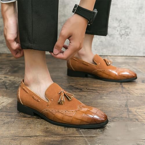 New Men Dress Leather Luxury Fashion Casual Wedding Mens Man Designer Italian Style Oxford Brand Shoes Plus Size Sneakers2