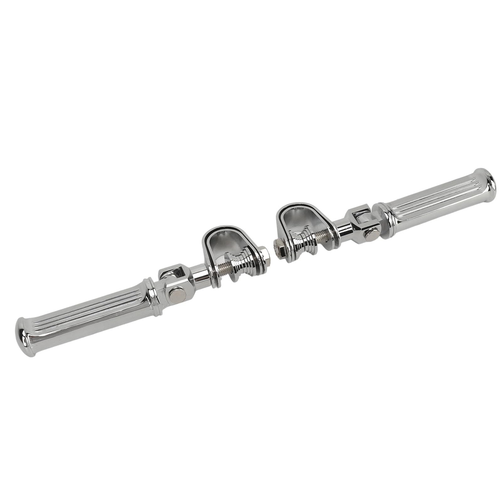 Uniwersalne Podnóżki Motocyklowe do Osłon Silnika o średnicy od 25 Mm do 32 Mm – Stop Aluminium z łatwym Montażem (Galwanizowane)