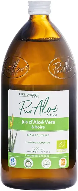 Organic Aloe Vera Drinking Juice - 1L | Natural Aloe Vera Dricka