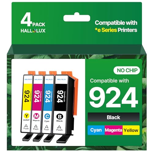 iNKPAD Cartuchos de tinta 924 compatibles con HP 924 para OfficeJet Pro