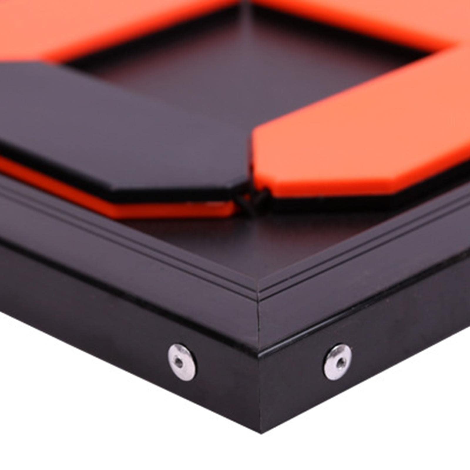 Quadro Sostituzioni Portatile Impermeabile,64 cm x 30 cm x 2 cm | materiale PP, numeri fluorescenti, facile trasporto, uso esterno