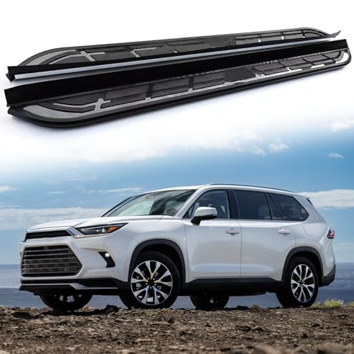 2 Piezas Estribos Laterales para Toyota Grand Highlander 2024-2026