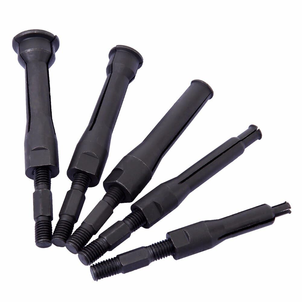 Kit 11 Pezzi Estrattori Cuscinetti Interni Ciechi con Martello Scorrevole Mandrini e Adattatori per Officina Meccanica