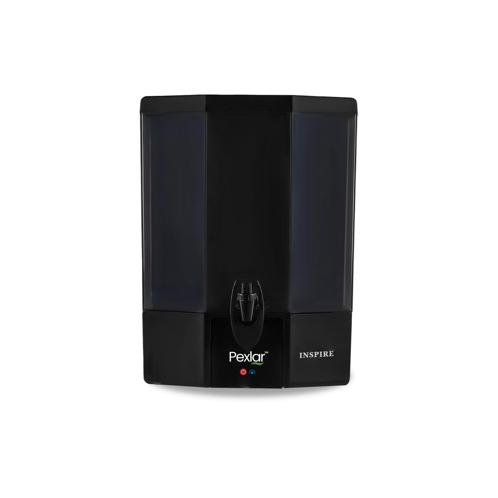 Pexlar Inspire RO Water Purifier Filter for Home | High TDS Purification up to 2000 | Mineral-Rich Alkaline Water | Modern Black Design-image-30
