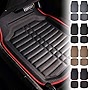 FH Group F14409REDBLACK for all weather protection Deep Tray Style Red Black Automotive Floor Mats fits most Cars, SUVs, and Trucks, 4 Piece