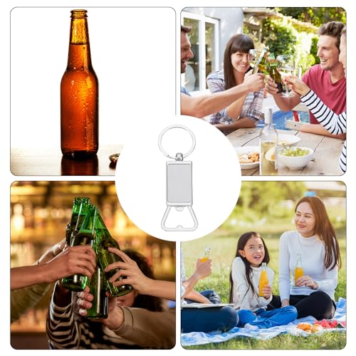 Porte-clés décapsuleur personnalisé cadeau sublimation pour invités