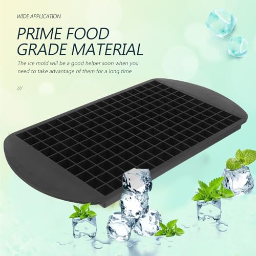 Molde para cubitos de hielo de silicona 2 piezas miniatura 6