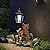Dog Solar Garden Statues Outdoor Clearance, Garden Decor for Outside, Dog Figurines, Yard Decorations Outdoor, Dog Statue, Solar Garden Lamp, Outdoor Statues, Dog Decorations Sculpture (Yorkshire)