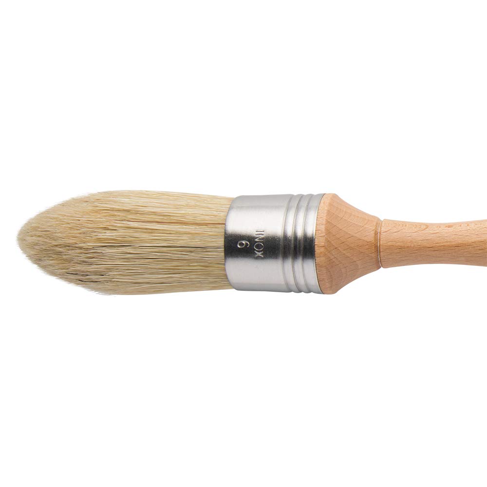 Amazon.com: Escoda : Pointed Lily Bristle Round Brush : No.6