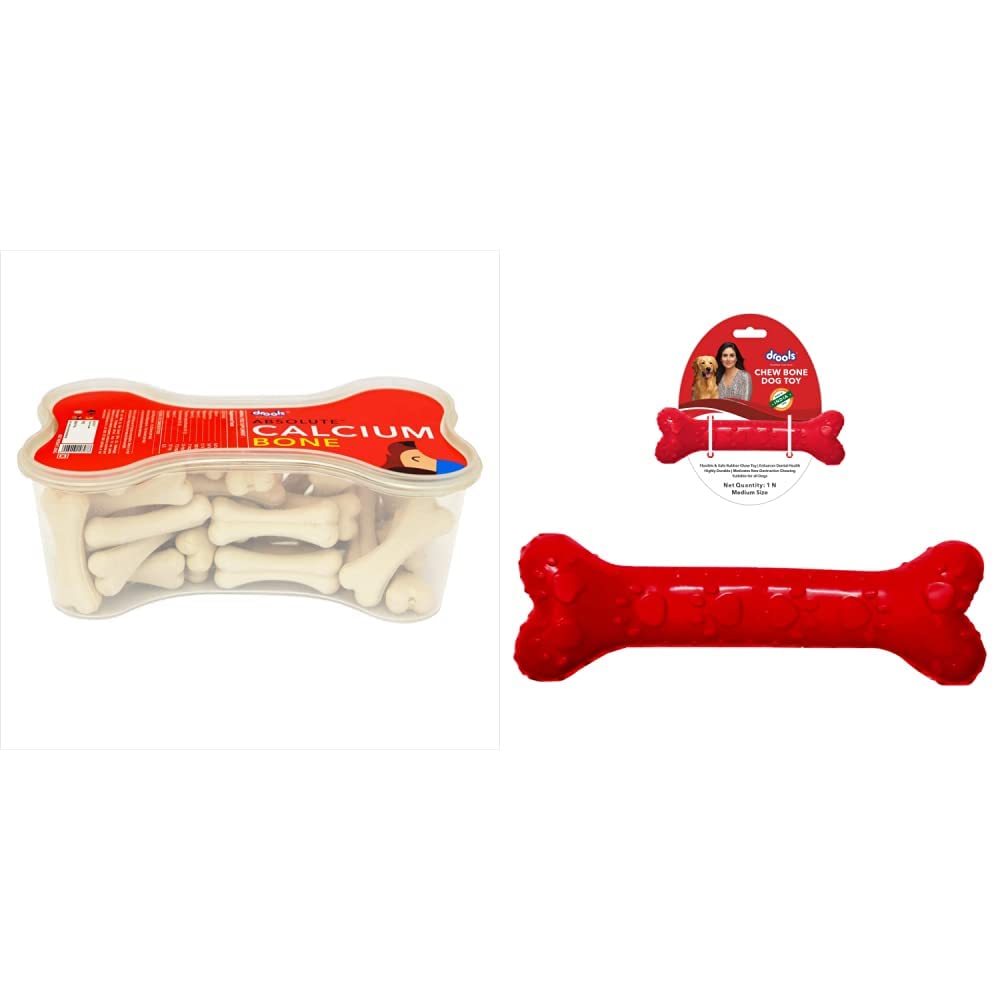 See full amazon price history chart for Drools Absolute Calcium Bone Jar, All Life Stages Dog Treats Chicken Flavor -20 Pieces (300 gm)&Drools Non-Toxic Rubber Dog Chew Bone Toy, Puppy/Dog Teething Toy (Medium) - 5 inches, Red Drools Absolute Calcium Bone Jar, All Life Stages Dog Treats Chicken Flavor -20 Pieces (300 gm)&Drools Non-Toxic Rubber Dog Chew Bone Toy, Puppy/Dog Teething Toy (Medium) - 5 inches, Red (B0BP4W5D25) Amazon Price History, Amazon Price Tracker