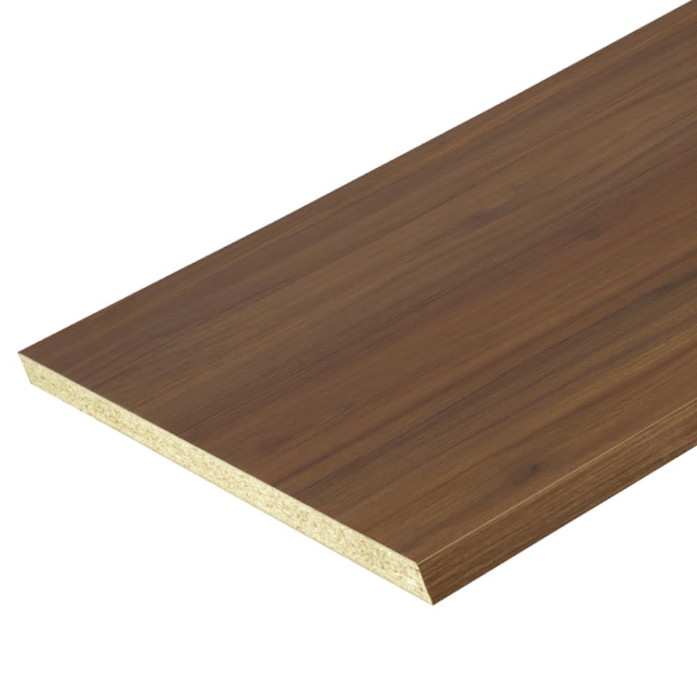 Plan de travail stratifié CPL Noyer 3020 x 635 x 28 mm - FSC MIXTE 70%