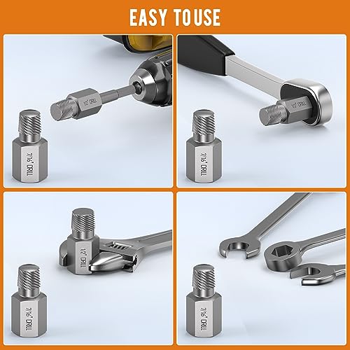 Image of XEWEA Upgrade 3 /8 inch Drive 15 Piece Screw Extractor Set