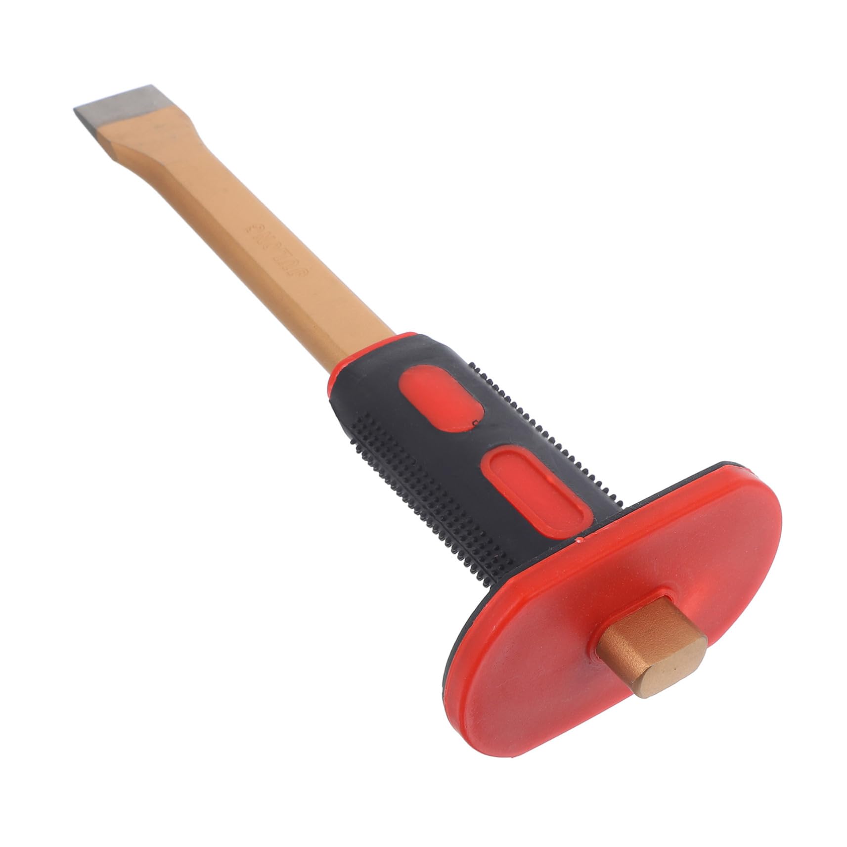 PRETYZOOM Masonry Chisel Tool Hand Guard Heavy Duty Flat and Pointed Chisel for Stone Brick Concrete Woodworking