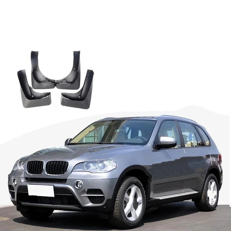 Garde-boue BMW X5 E70 anti-éclaboussures kit complet 4 pièces robuste