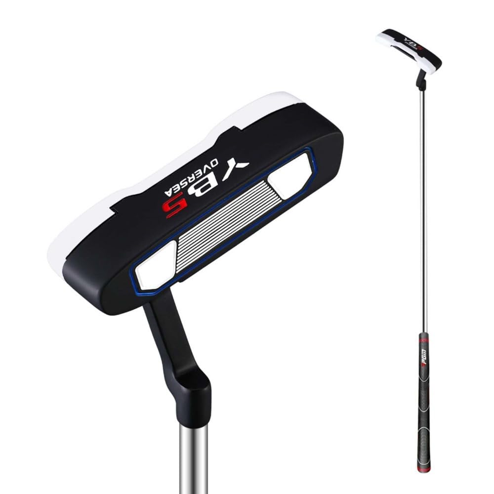 Putter de golf para diestros para hombres y mujeres con eje de acero de 3 grados