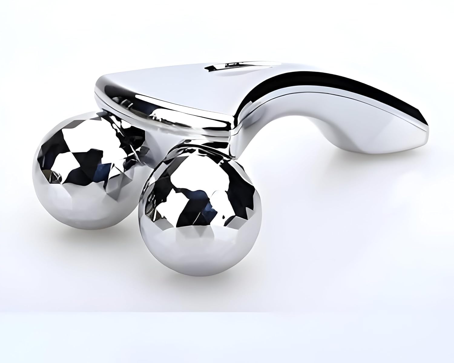 SIDDHESHWAR ENTERPRISE 3D Roller Massager, Silver, Stainless Steel Ball, Face Body Neck Lifting Slimming Tool, Pack of 1-picture-41