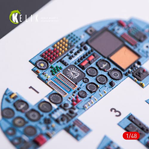 Calcomanías 3D Reskit 1/48 SU-24 Interior miniatura 5