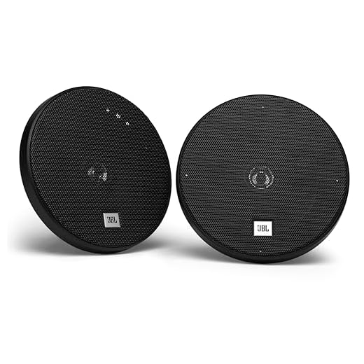 JBL Stage1 621 2-Wege Auto Lautsprecher Set von Harman Kardon - 175 Watt Car Hifi KFZ Autolautsprecher Boxen - 2 stück 16 - 17 cm, Black