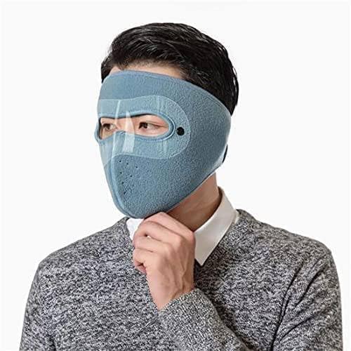 Image of MSA Winter Windproof Mask Coldproof Washable Thickened Electric Car Dustproof Goggles Breathable Protective Warm Mask For Men And Women (pack of 1) Multicolor