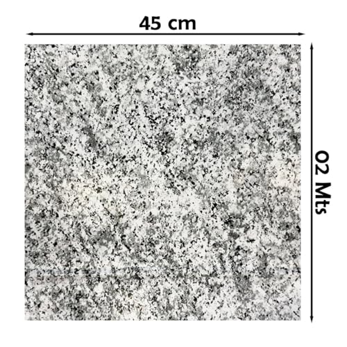 Rolo de Papel Adesivo com Textura de Pedra, 2 Metros x 45 cm