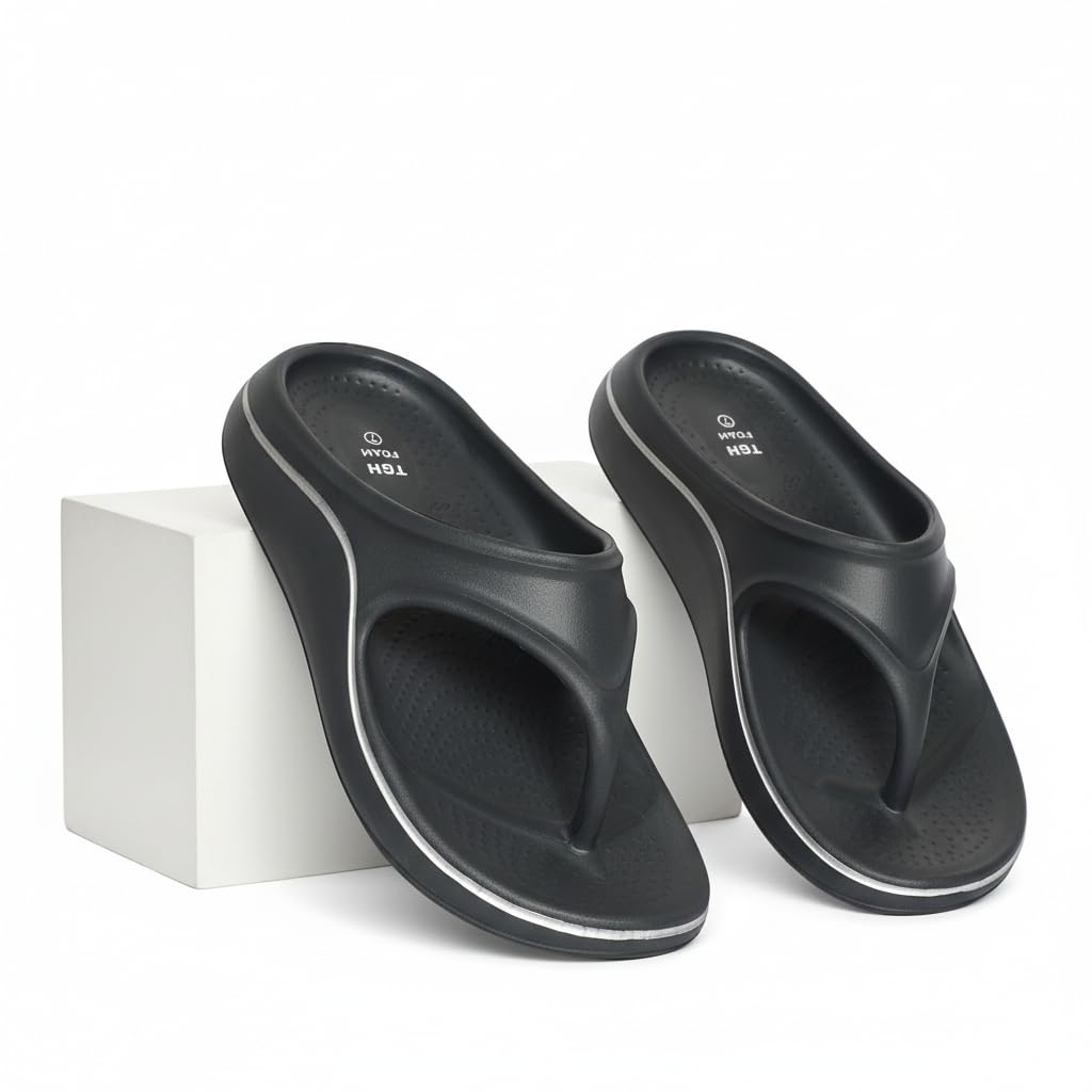 tgh Men's EVA Slipper | Soft & Comfortable | Durable & Anti Skid | for Daily Use | Lightweight & Cushioned for Gents & Boys-picture-3