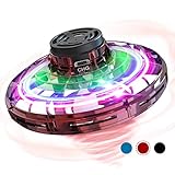 FLYNOVA ドローン 子供向け ミニUFOドローン おもちゃプレゼント贈り物 - 赤