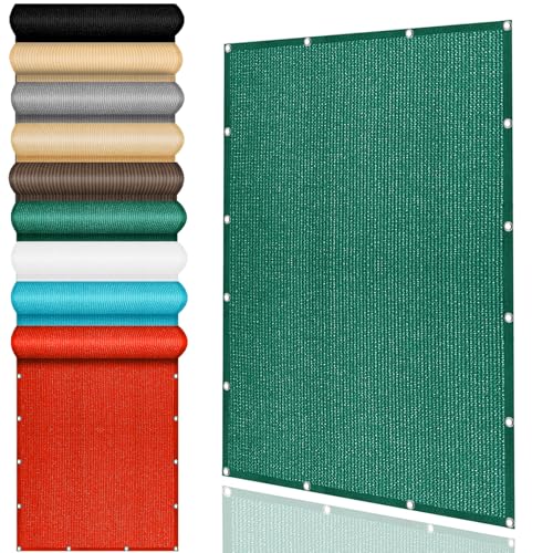 Toldo vela de sombra rectangular de alta densidad para protección solar exterior 2